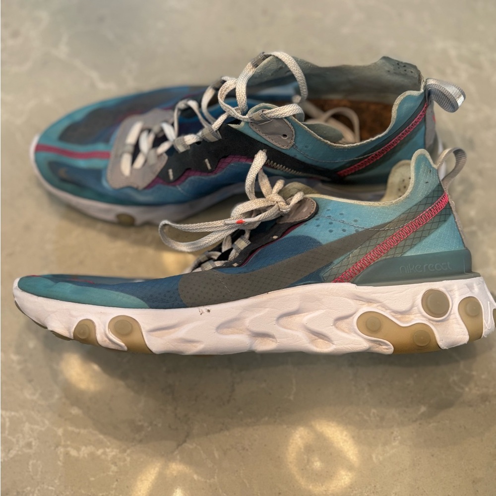 Men’s Nike React Element 87 - ROYAL TINT - Size 10 - Picture 5 of 12